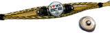 NFL Pittsburgh Steelers Gold Leather Bracelet W/2 Cool Football Logo Snap Jewelry Charms New Item