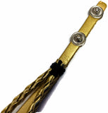 MLB Kansas City Royals Gold Leather Bracelet W/2 Cool Logo Snap Jewelry Charms New Item