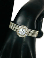 Blue Brilliance Fashion Snap Jewelry Necklace Bracelet Set Plus 4 Charms Beautiful & Classy