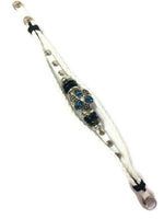 Athena Fashion Snap Jewelry Leather Bracelet Set With 2 Charms Modern And Classy