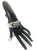 Elephants and Diamonds Fashion Snap Jewelry Leather Bracelet Set With 2 Charms Modern And Classy