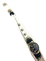 Elephants and Diamonds Fashion Snap Jewelry Leather Bracelet Set With 2 Charms Modern And Classy
