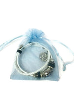 Elephants and Diamonds Fashion Snap Jewelry Leather Bracelet Set With 2 Charms Modern And Classy