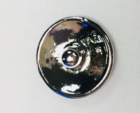 Biker Chic Motorcycle on Black Fashion Snap Jewelry  Snap Charm