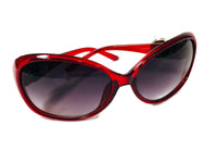 Red Sunglasses With 2 Autism Awareness with Puzzle Heart Snaps Interchangeable Snap Jewelry