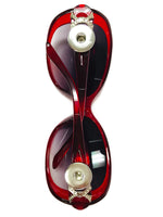 DIY Red Sunglasses Build Your Own Unique Interchangeable Snap Build Your Own Unique Jewelry