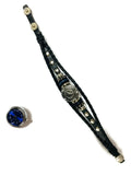 Nothing But Time Leather Bracelet With 2 Charms Working Watch Snap Charm