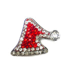 Christmas Holiday Santa Hat Large 18MM - 20MM Snap Charm for Snap Jewelry