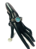 Time for Me Leather Bracelet With 2 Charms Working Watch Snap Charm