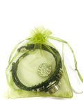 Time for Me Leather Bracelet With 2 Charms Working Watch Snap Charm