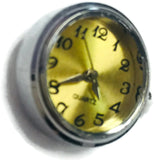 Yellow Gold Quartz Watch Dial Wind Up Working Watch 18MM - 20MM Fashion Snap Jewelry Snap Charm
