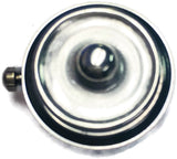 White and Gold Quartz Watch Dial Real Working Watch 18MM - 20MM Snap Charm