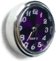 Purple Quartz Watch Dial Wind Up Working Watch 18MM - 20MM Fashion Snap Jewelry Snap Charm