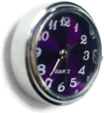 Purple Quartz Watch Dial Wind Up Working Watch 18MM - 20MM Fashion Snap Jewelry Snap Charm