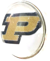 Purdue Boilermakers College Logo Fashion Snap Jewelry University Snap Charm