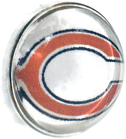 Fashion Snap Jewelry NFL Logo Chicago Bears Snap Charm
