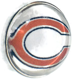 Fashion Snap Jewelry NFL Logo Chicago Bears Snap Charm
