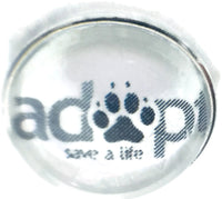 Adopt Save A Life Pet Adoption 18MM - 20MM Fashion Snap Jewelry Snap Charm