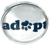 Adopt Pet Adoption 18MM - 20MM Fashion Snap Jewelry Snap Charm