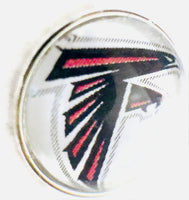 Fashion Snap Jewelry NFL Logo Atlanta Falcons Snap Charm