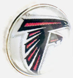 Fashion Snap Jewelry NFL Logo Atlanta Falcons Snap Charm