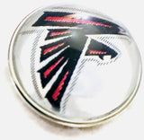 Fashion Snap Jewelry NFL Logo Atlanta Falcons Snap Charm
