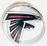 Fashion Snap Jewelry NFL Logo Atlanta Falcons Snap Charm