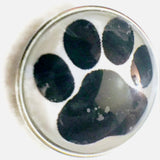 Animal Paw Print Fashion Snap Jewelry Snap Charm