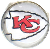 Fashion Snap Jewelry NFL Logo Kansas City Chiefs Snap Charm