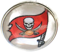 Fashion Snap Jewelry NFL Logo Tampa Bay Buccaneers Snap Charm