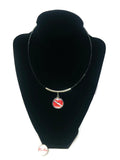 SCUBA Advanced Diver and Lets Dive 15" Necklace with Extra 18MM - 20 MM Snap Jewelry Charm