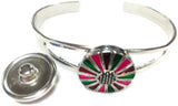 Personalized Photo Snap on Metal Bracelet With Extra 18MM - 20MM Snap Jewelry Charms