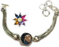 Personalized Photo Snap on Beautiful Bracelet With Extra 18MM - 20MM Snap Jewelry Charms