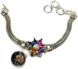 Personalized Photo Snap on Beautiful Bracelet With Extra 18MM - 20MM Snap Jewelry Charms