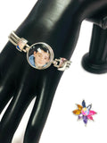 Personalized Photo Snap on Beautiful Bracelet With Extra 18MM - 20MM Snap Jewelry Charms