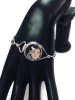 Personalized Photo Snap on Bracelet With Extra 18MM - 20MM Snap Jewelry Charms