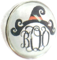 2 Halloween Holiday Snap Charms 18MM - 20MM Snap Charm for Snap Jewelry