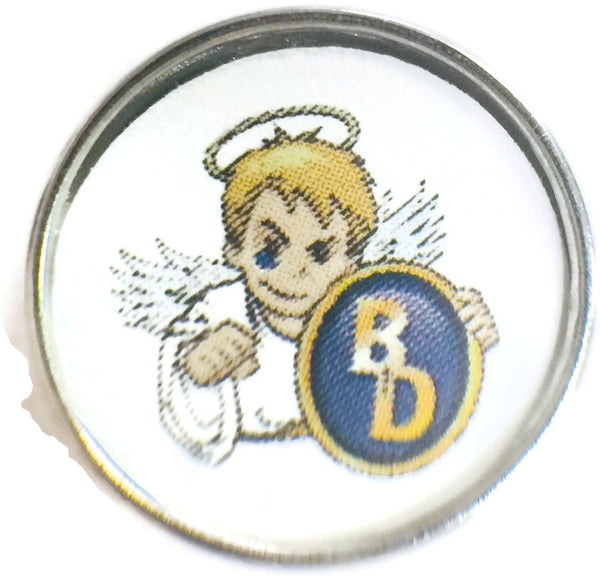 Bishop Dwenger Saints HS Logo 18MM - 20MM Fashion Snap Jewelry Snap Charm