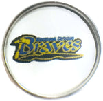 Black Hawk Christian Braves HS Logo 18MM - 20MM Fashion Snap Jewelry Snap Charm