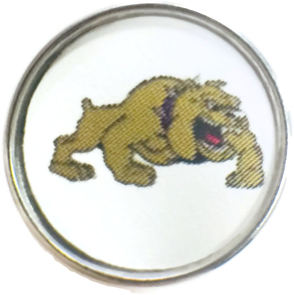 New Haven Bulldogs HS Logo 18MM - 20MM Fashion Snap Jewelry Snap Charm