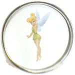 Disney Tinker Bell 18MM - 20MM Fashion Snap Jewelry Snap Charm