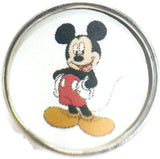 Disney Mickey Mouse 18MM - 20MM Fashion Snap Jewelry Snap Charm