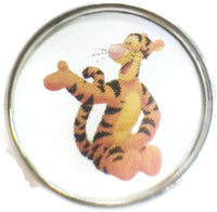Disney Tigger 18MM - 20MM Fashion Snap Jewelry Snap Charm