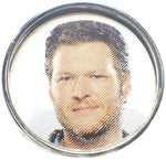 Blake Shelton Sexiest Man Alive 2017 Photo 18MM - 20MM Fashion Snap Jewelry Snap Charm