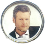 Blake Shelton Sexiest Man Alive Photo 18MM - 20MM Fashion Snap Jewelry Snap Charm
