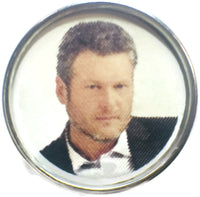 Blake Shelton Sexiest Man Alive Photo 18MM - 20MM Fashion Snap Jewelry Snap Charm