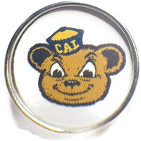 Univ of California Berkeley Golden Bears College Logo Fashion Snap Jewelry University Snap Charm
