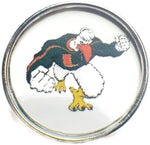 University of Miami Hurricanes College Logo Fashion Snap Jewelry University Snap Charm