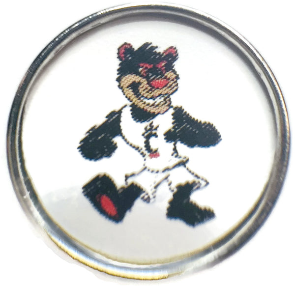 University of Cincinnati Bearcats College Logo Fashion Snap Jewelry University Snap Charm