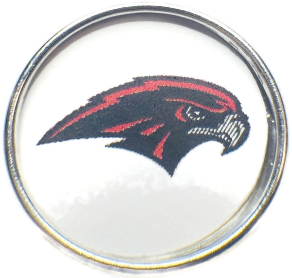 University of Utah Swoop College Logo Fashion Snap Jewelry University Snap Charm